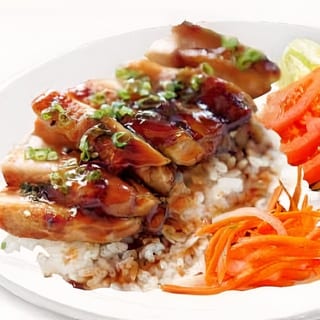 16. Teriyaki Chicken with Rice