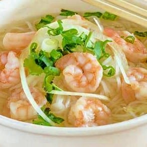 4. Shrimp Noodle Soup.