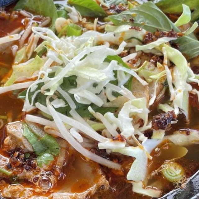 M11. Spicy Beef Noodle Soup.