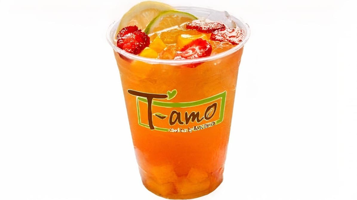 Mixed Fruit Green Tea.