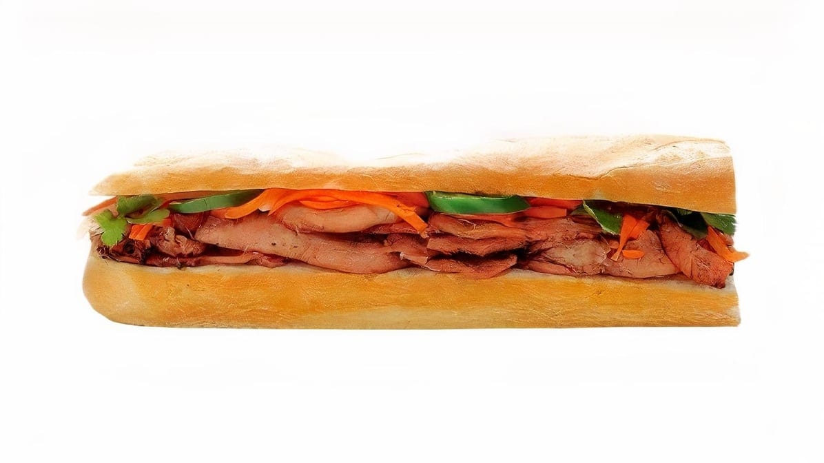 2. Bbq Pork Baguette.