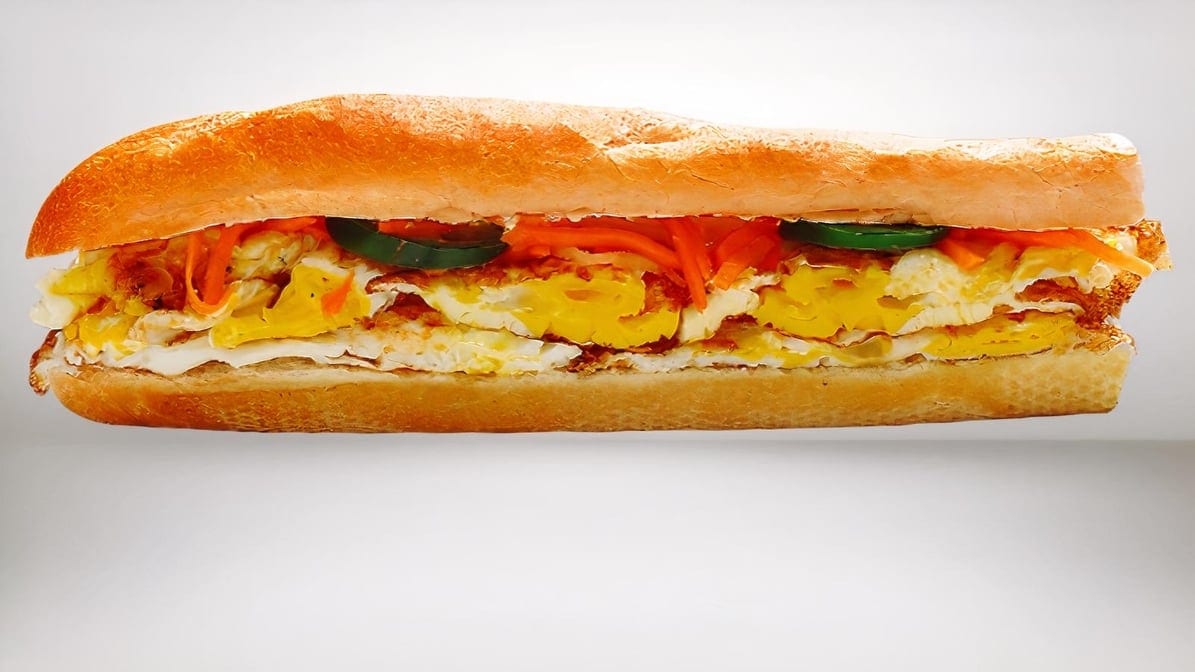 13. Egg Baguette.