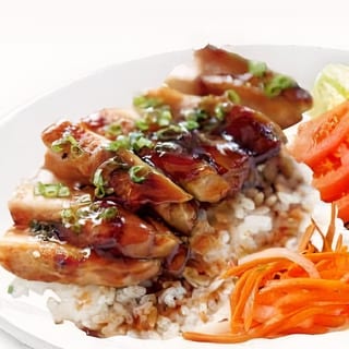 16. Teriyaki Chicken with Rice