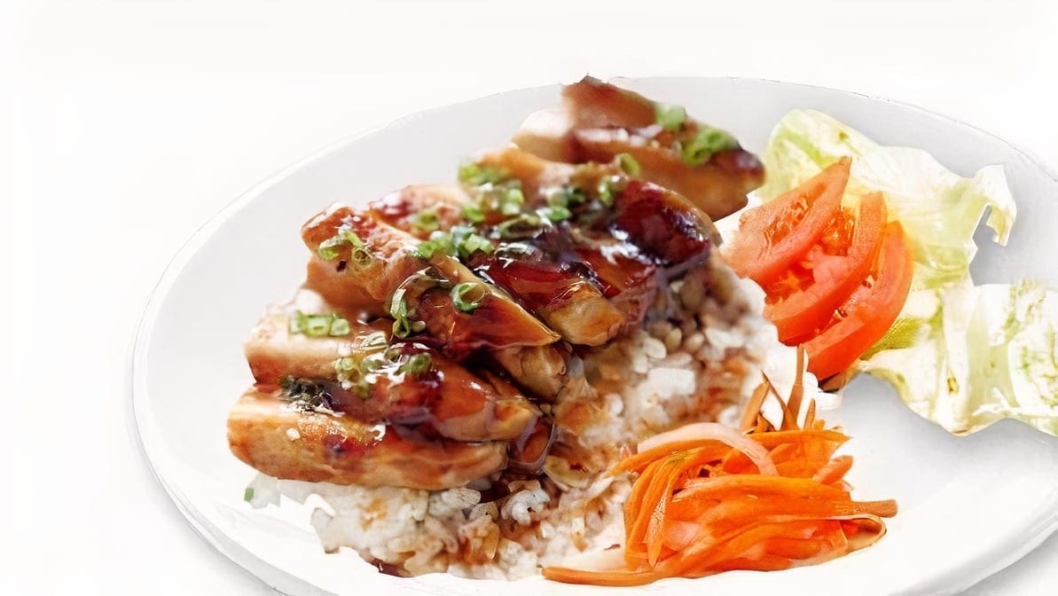 26. Teriyaki Chicken with Rice.