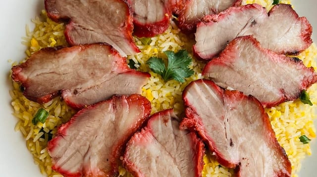 12. Fried Rice with Char Siu.