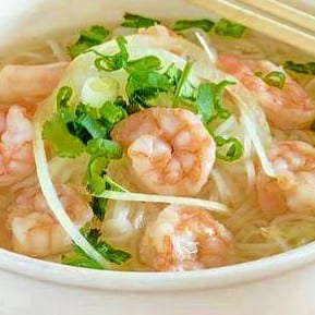 4. Shrimp Noodle Soup.