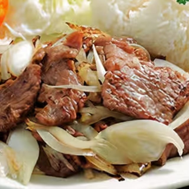 M13 Sauteed Beef with Rice.
