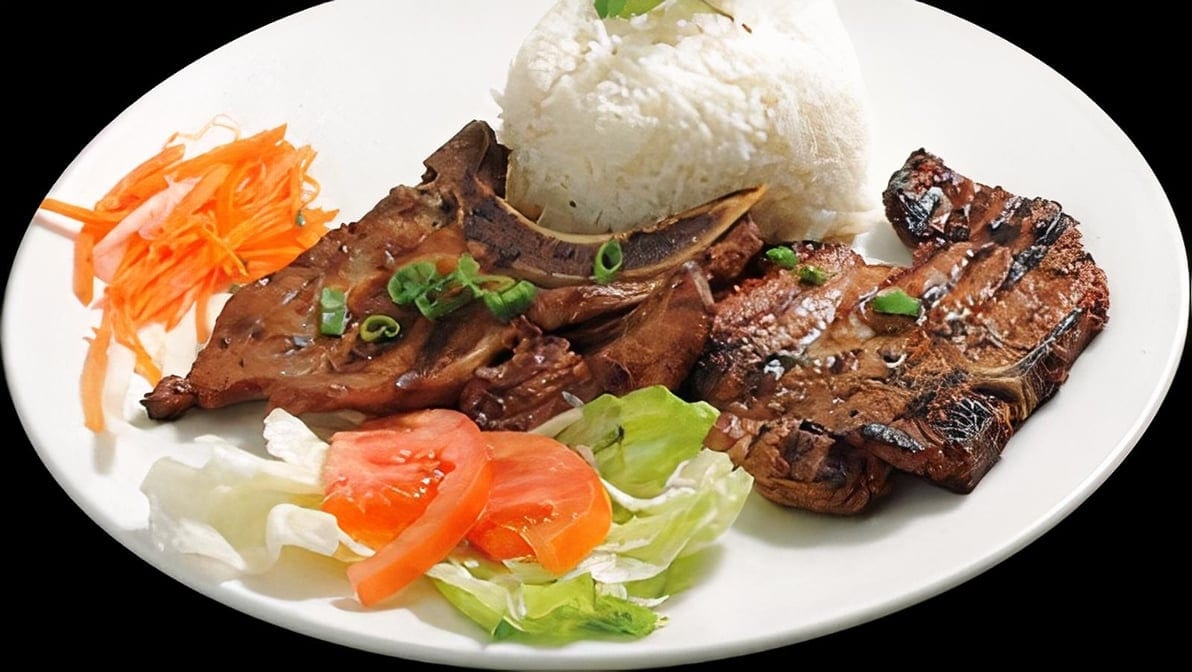 15. Pork Chop with Rice.