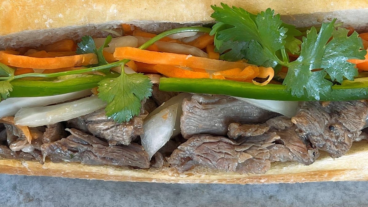 15. Steak Baguette.