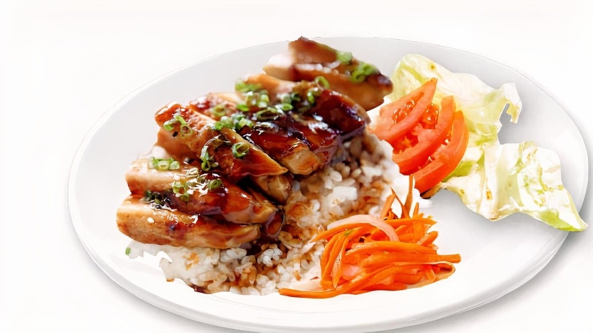14. Teriyaki Chicken with Rice.