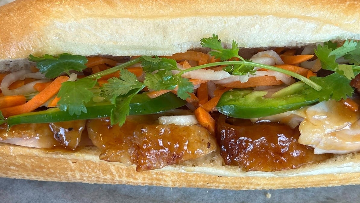 10. Teriyaki Chicken Baguette.