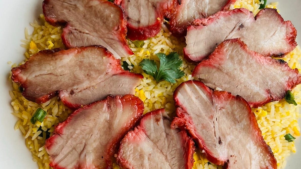 Char Siu Fried Rice.