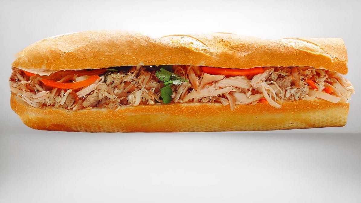 9. Shredded Chicken Baguette.