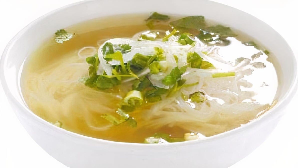 Plain Noodle Soup.