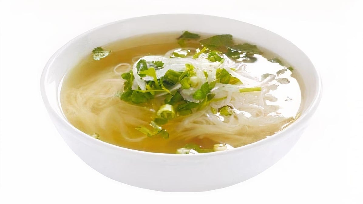 25. Plain Noodle Soup.