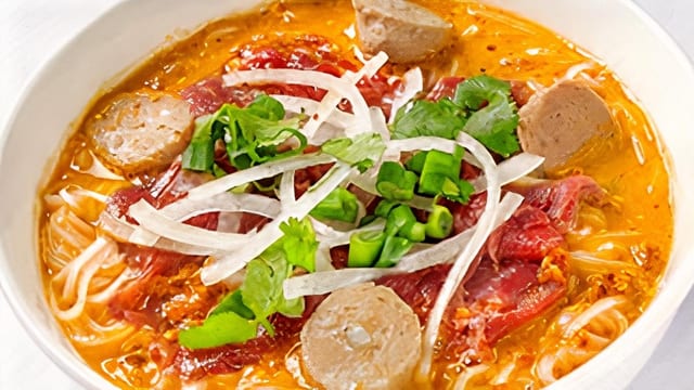 24. Satay Beef and Beef Ball Noodle Soup.