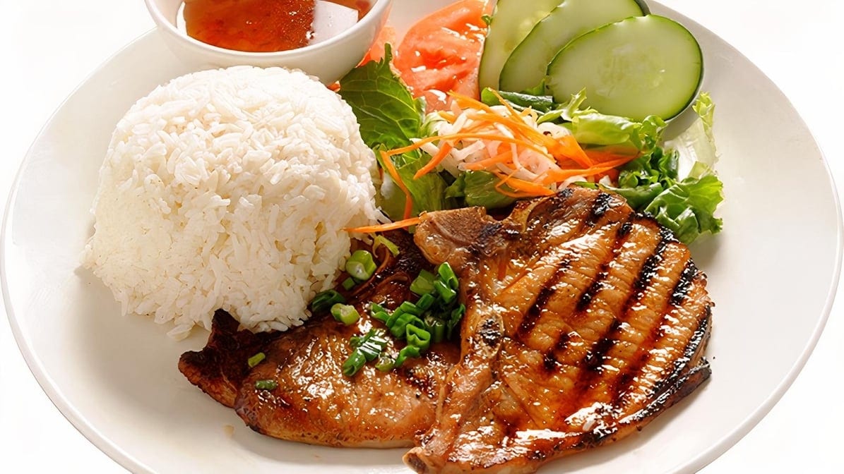 17. Pork Chop with Rice.