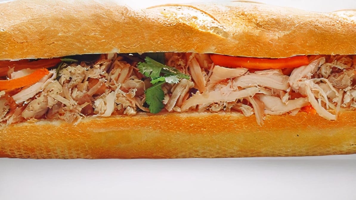 9. Shredded Chicken Baguette.