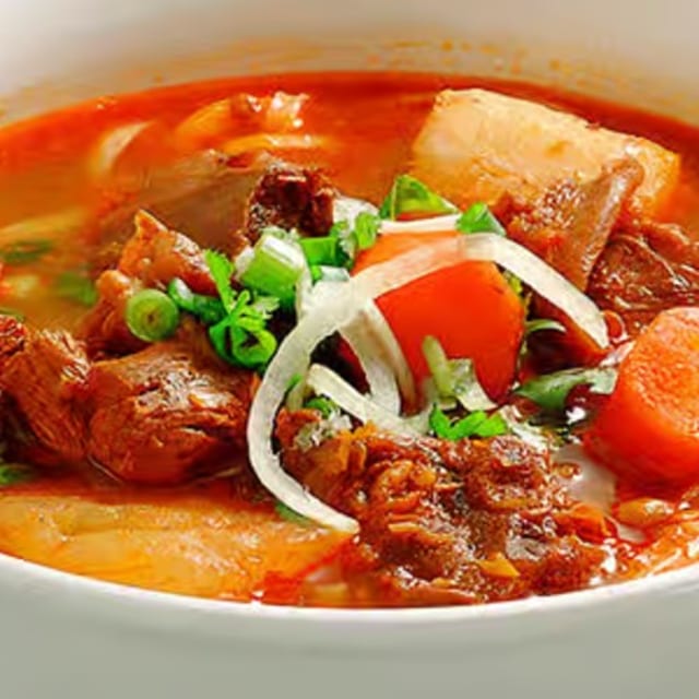 M3 Beef Stew Noodle Soup.