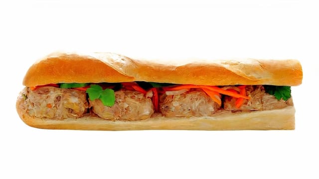 8. Meatballs Baguette.