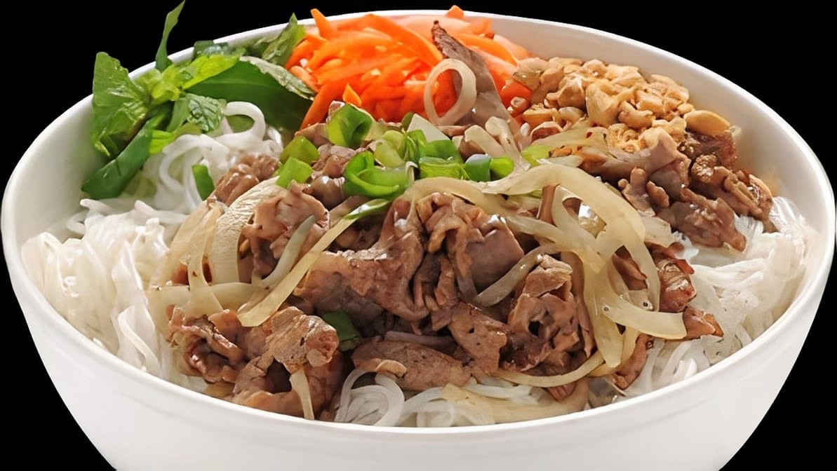 8. Sauteed Beef with Vermicelli.