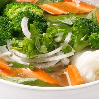 9. Vegetable Noodle Soup