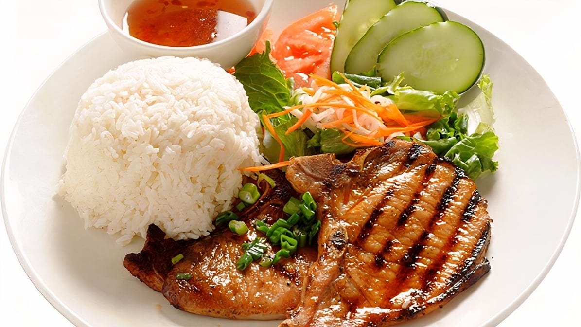 17. Pork Chop with Rice.