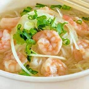 4. Shrimp Noodle Soup.