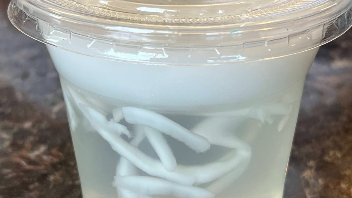 Fresh Coconut Jelly.