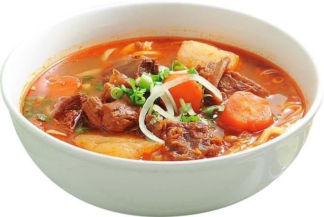 Beef Stew Noodle Soup.
